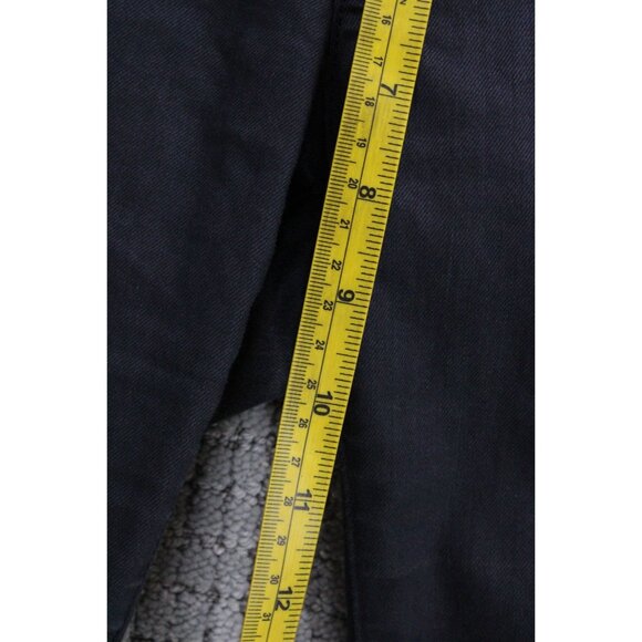 Rag & Bone Jeans Womens Size 27 Black Solid Skinny Intermix Floral Embroidered - Picture 11 of 13